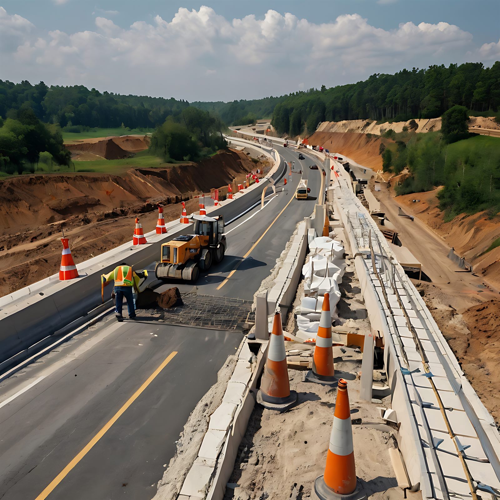 Projetos rodoviários em execução